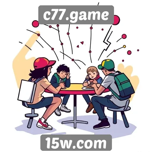 Explorando a comunidade e interatividade em c77.game